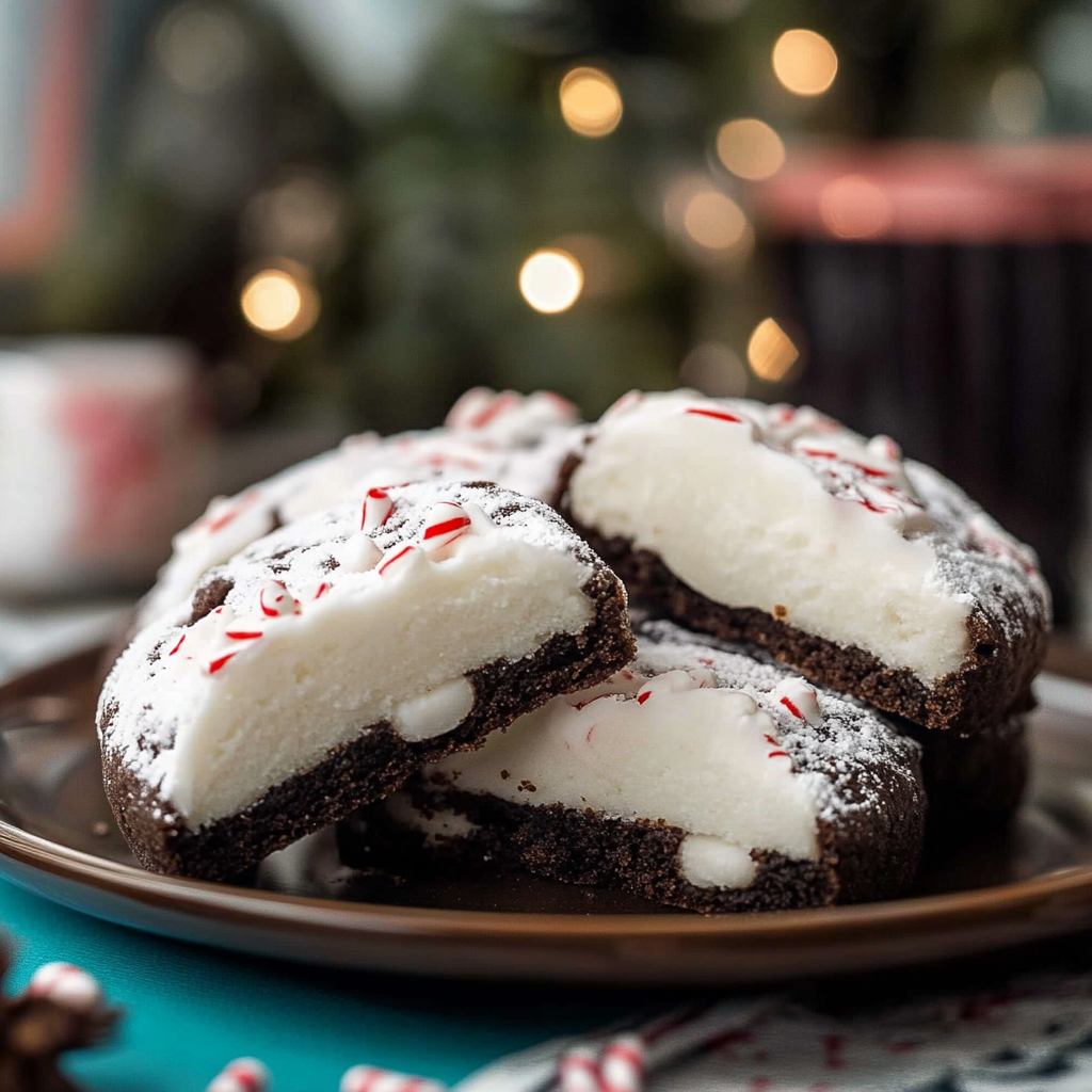 Peppermint Mocha Cookies