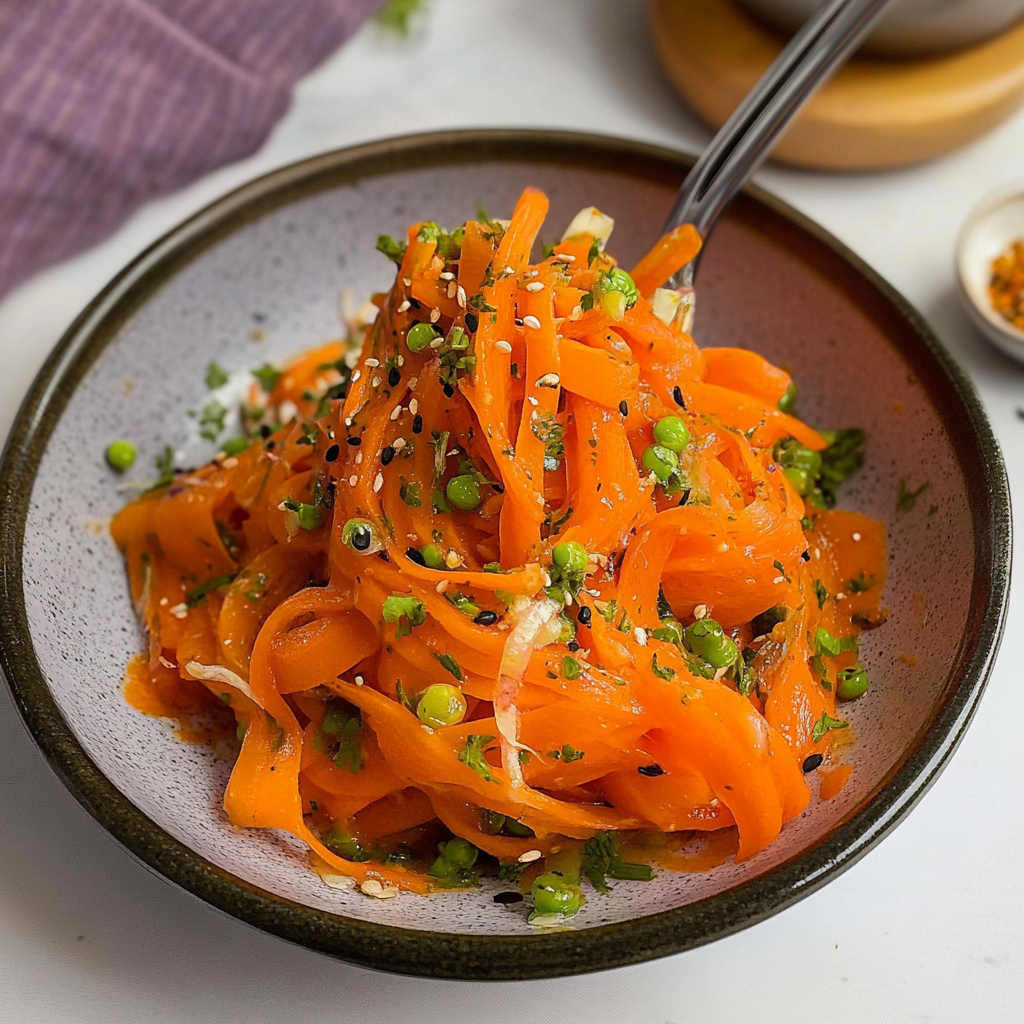 Raw Carrot Salad 1