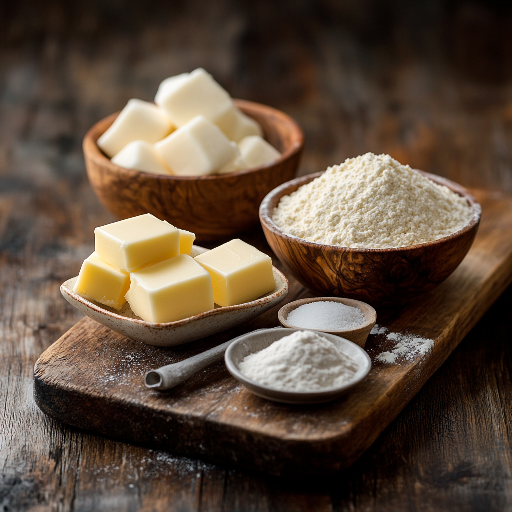 Shortbread ingredients