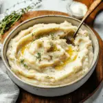 Slow Cooker Garlic Mashed Potatoes 1