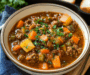 Slow Cooker Ground Beef Stew