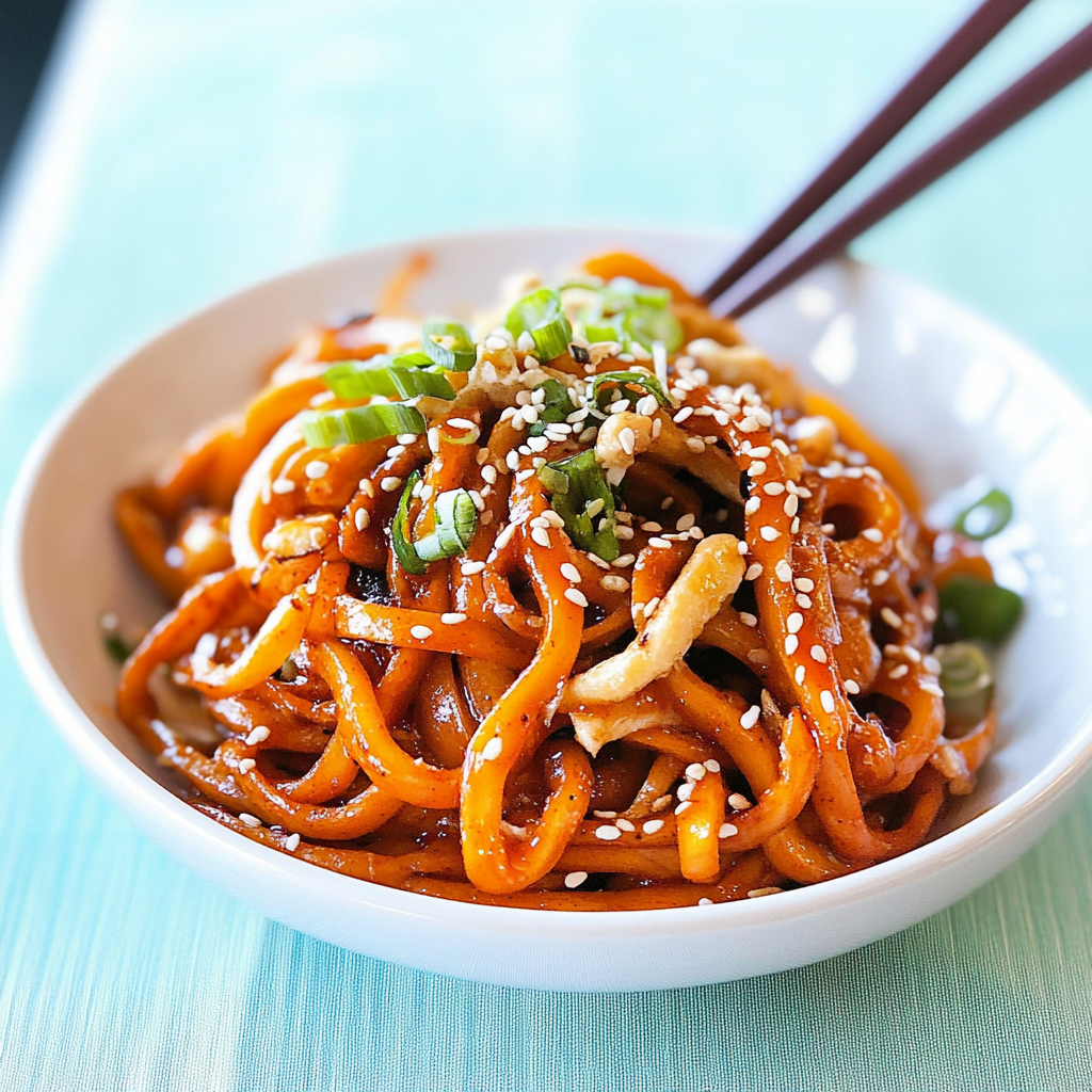 Soy Sauce Sweet Potato Noodles
