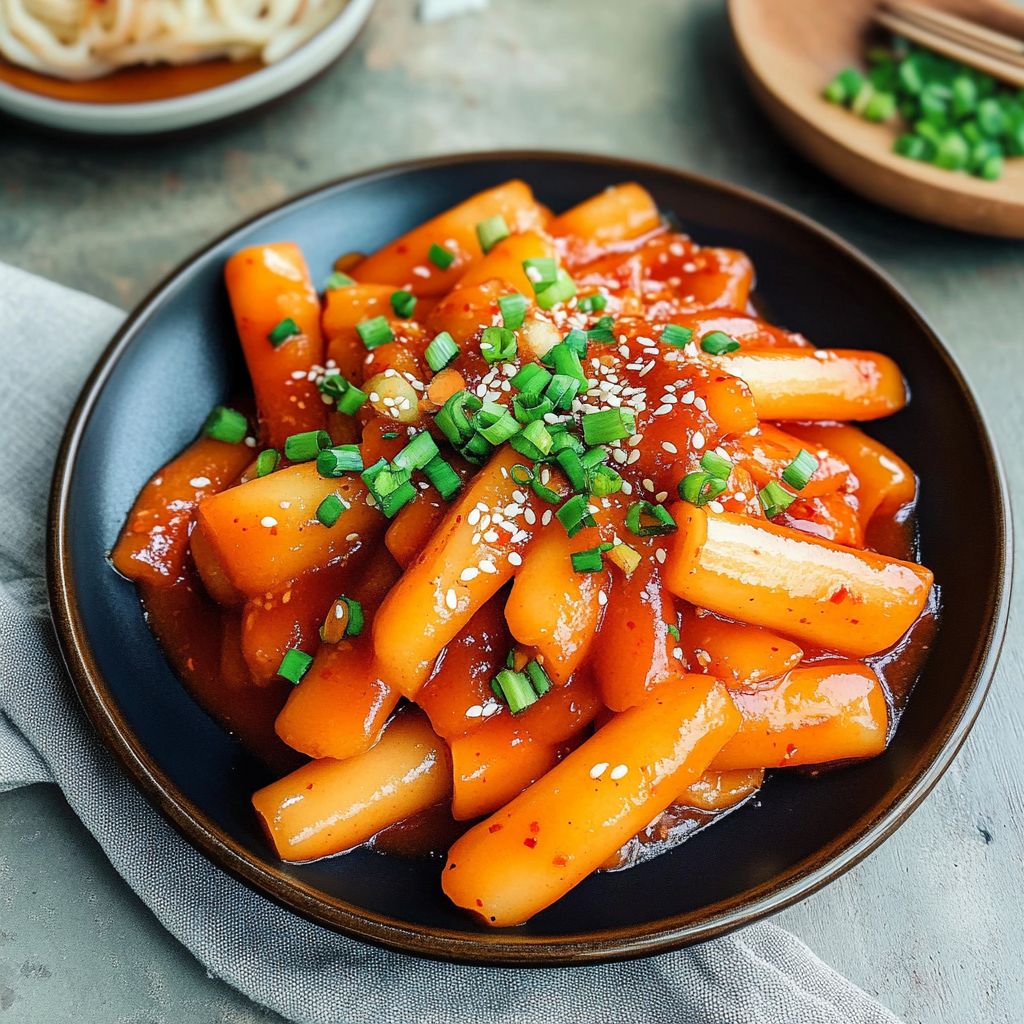 Spicy Korean Rice Cakes 1