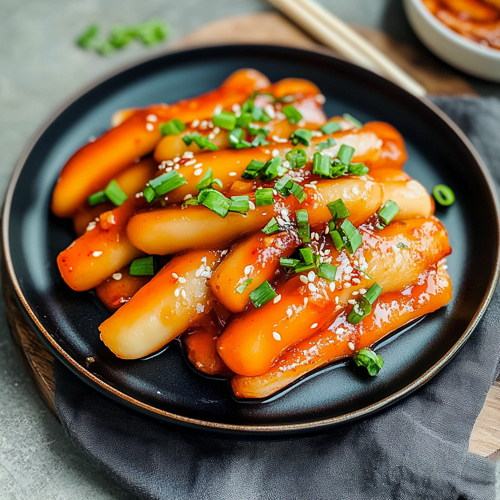 Spicy Korean Rice Cakes