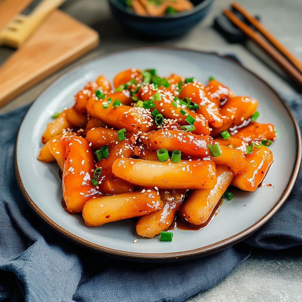 Spicy Korean Rice Cakes