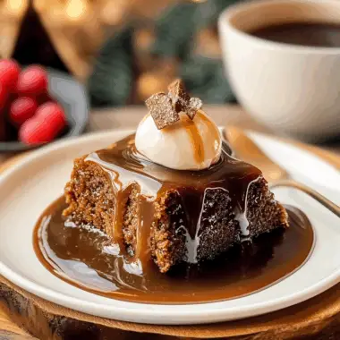 Toffee Pudding Recipe 1