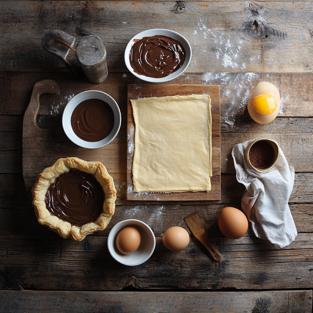 3-Ingredient Nutella Croissants ingredients