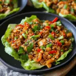 Asian Lentil Lettuce Wraps 1
