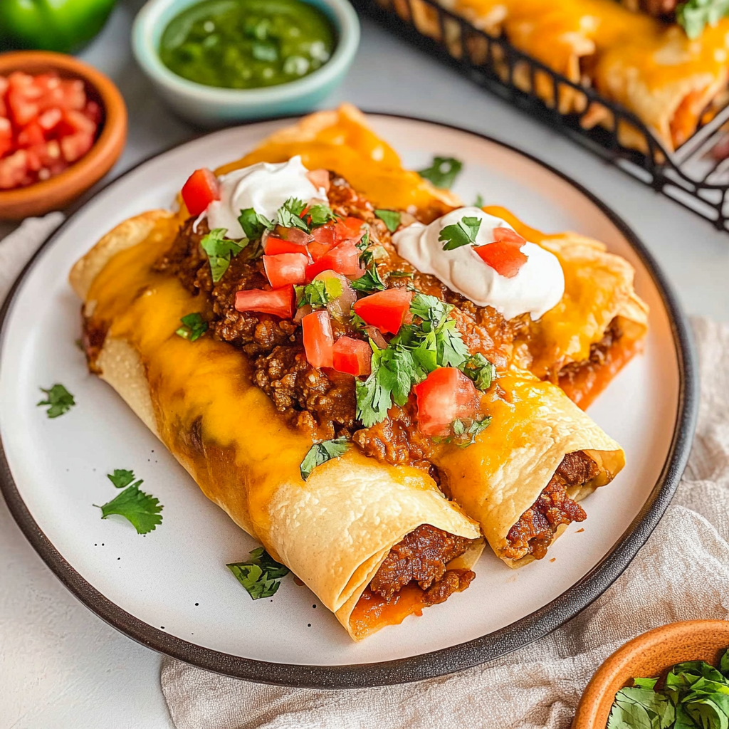 Beef Chimichangas 1