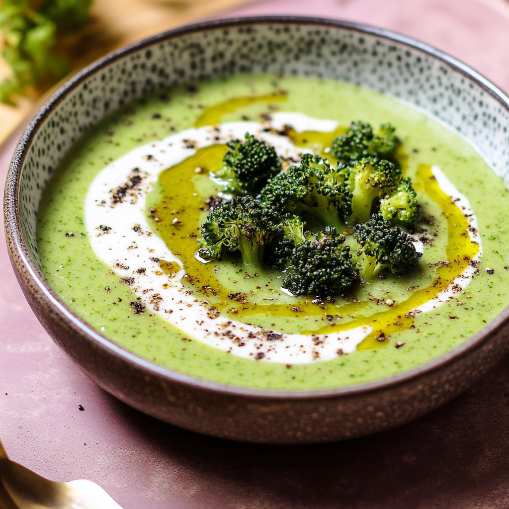 Broccoli Feta Soup
