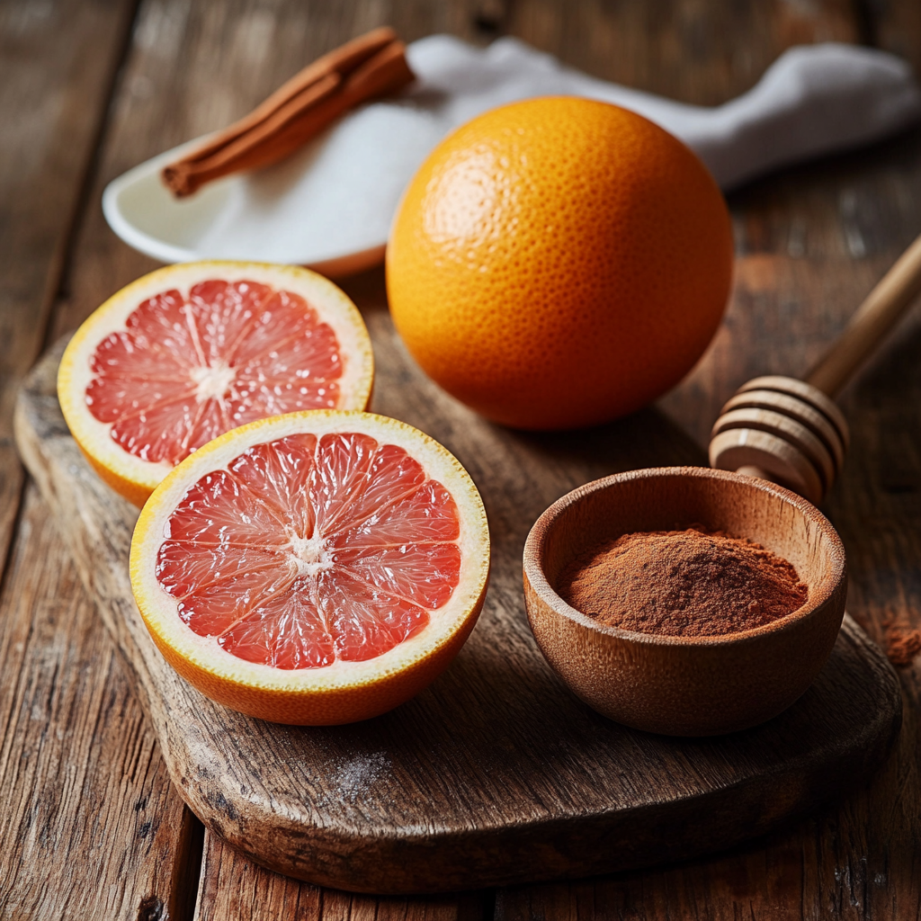 Brûléed Grapefruit ingredients