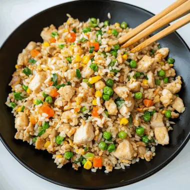 Chicken Fried Rice 1