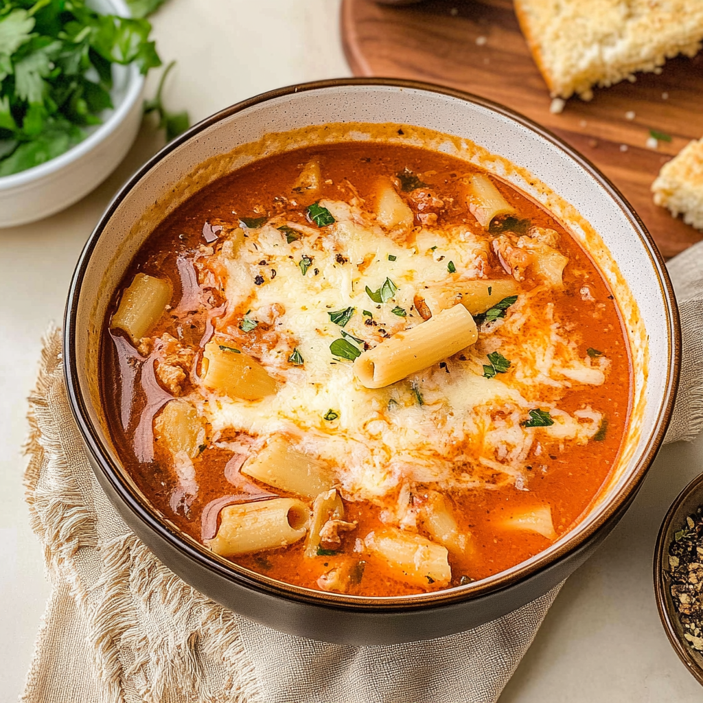 Chicken Parmesan Soup 1