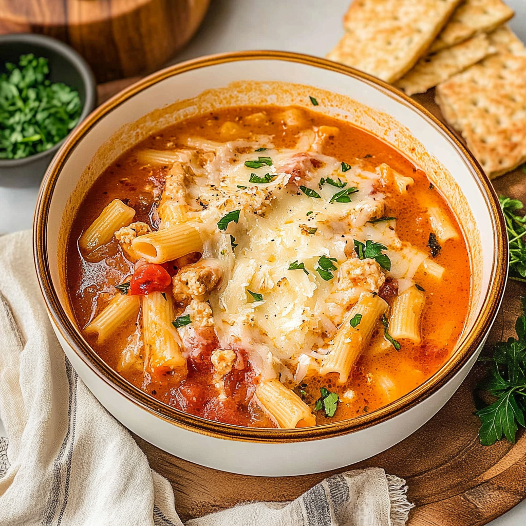 Chicken Parmesan Soup
