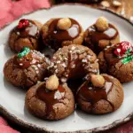 Chocolate Peanut Butter Blossoms 1