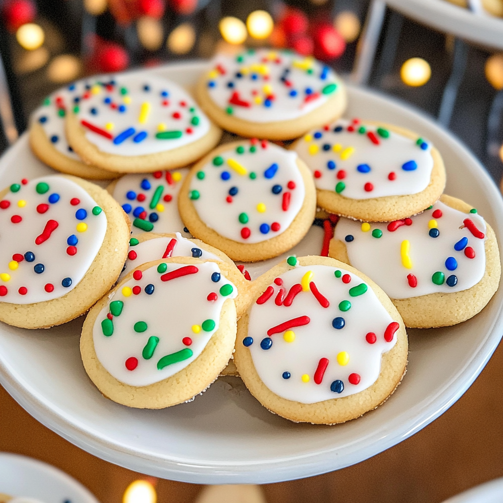 Christmas Light Cookies
