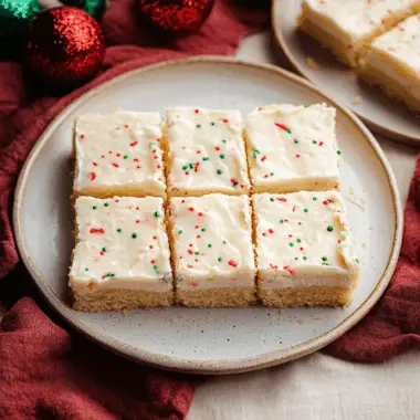 Christmas Sugar Cookie Bars 1