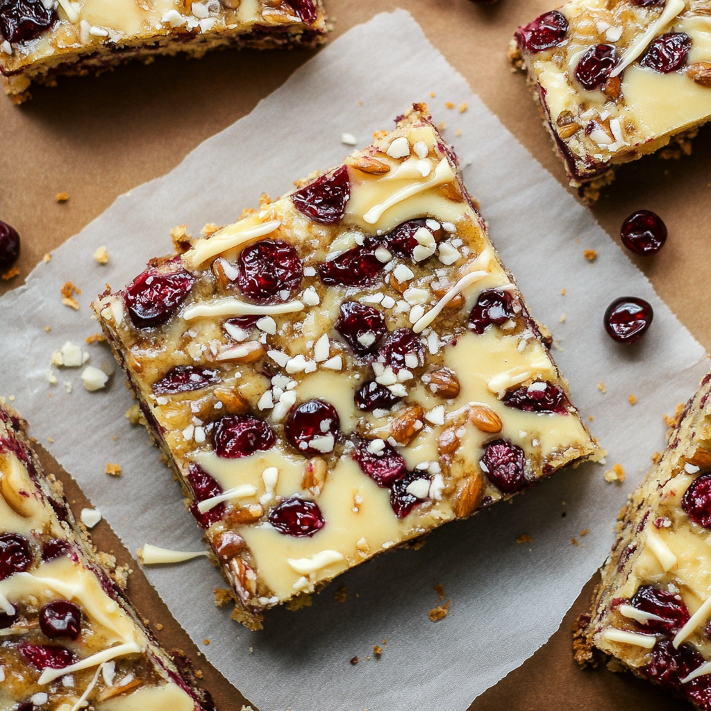 Cranberry Bliss Bars 1
