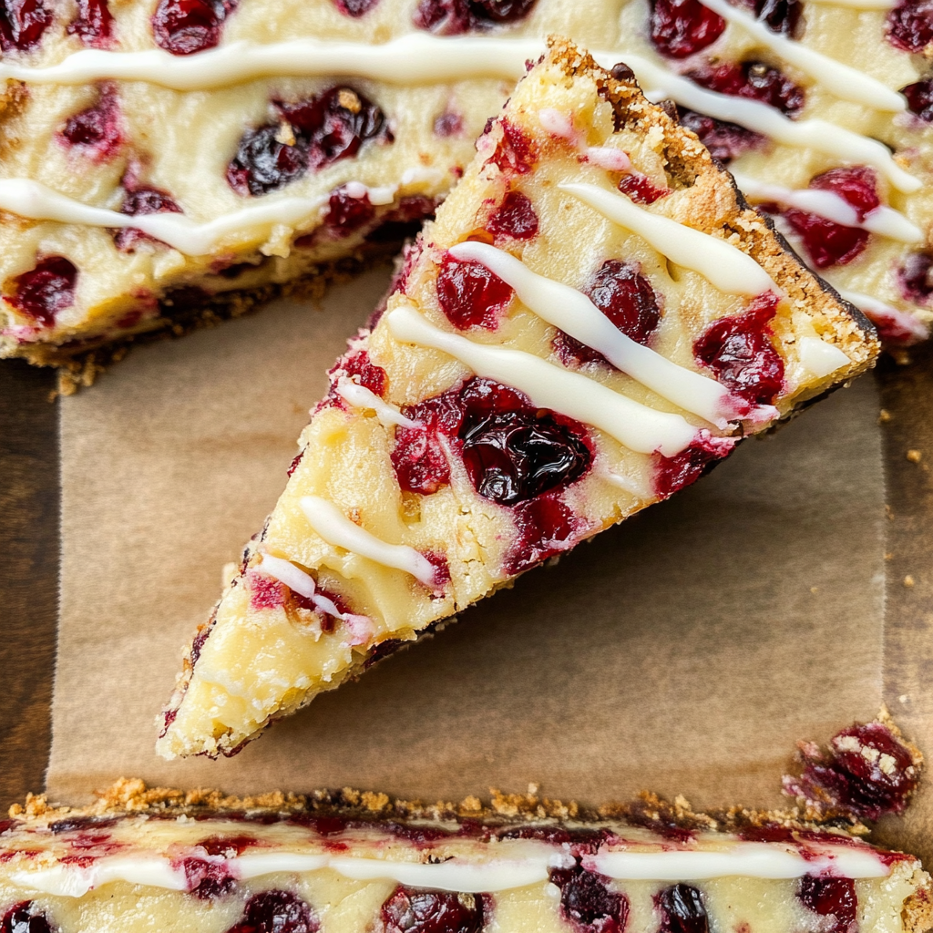 Cranberry Bliss Bars