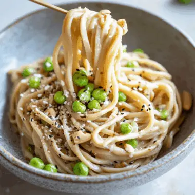 Creamy Tahini Noodles 1