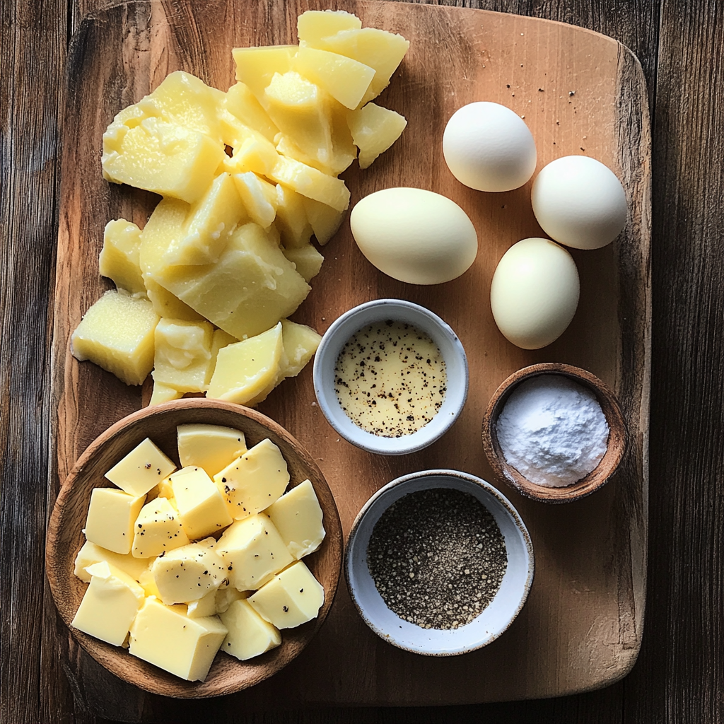 Duchess Potatoes ingredients