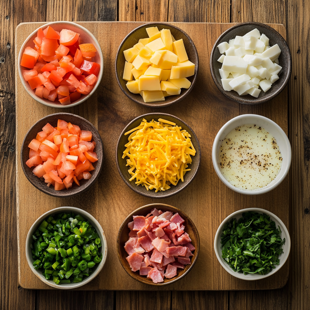 Easy to Customize Egg Bites ingredients