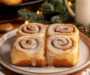 Eggnog Cinnamon Rolls