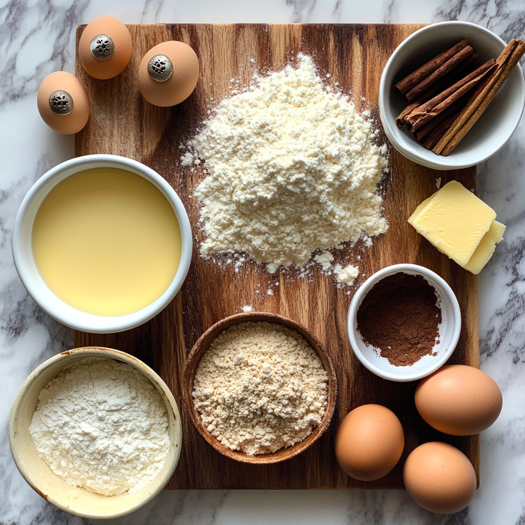 Eggnog Cookies ingredients