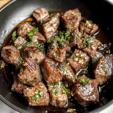 Garlic Butter Steak Bites 1