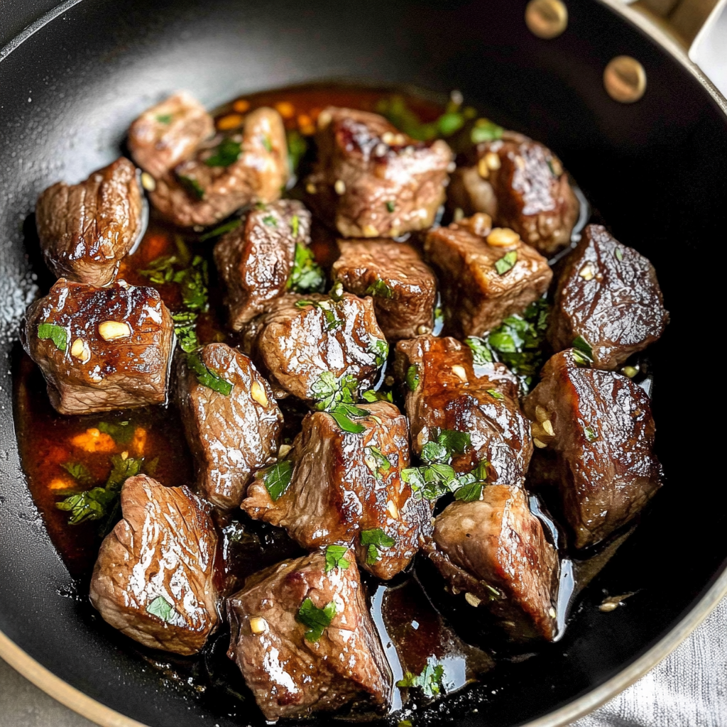 Garlic Butter Steak Bites