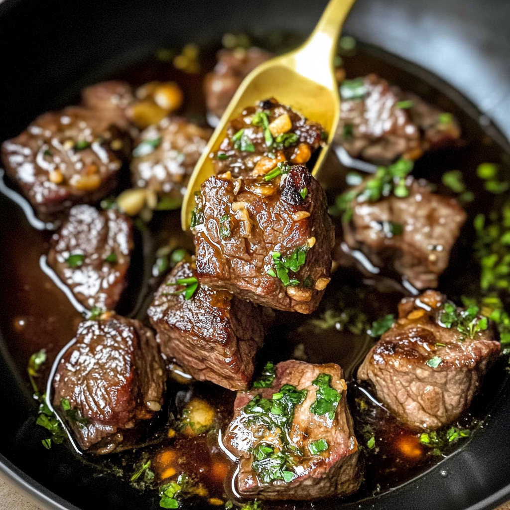 Garlic Butter Steak Bites