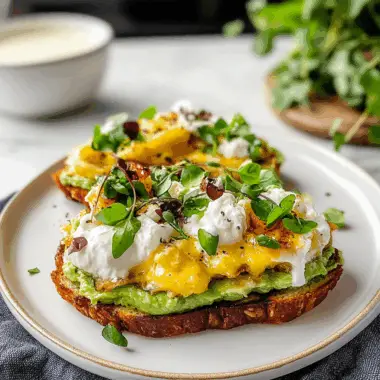 Hashbrown Avocado Toast 2