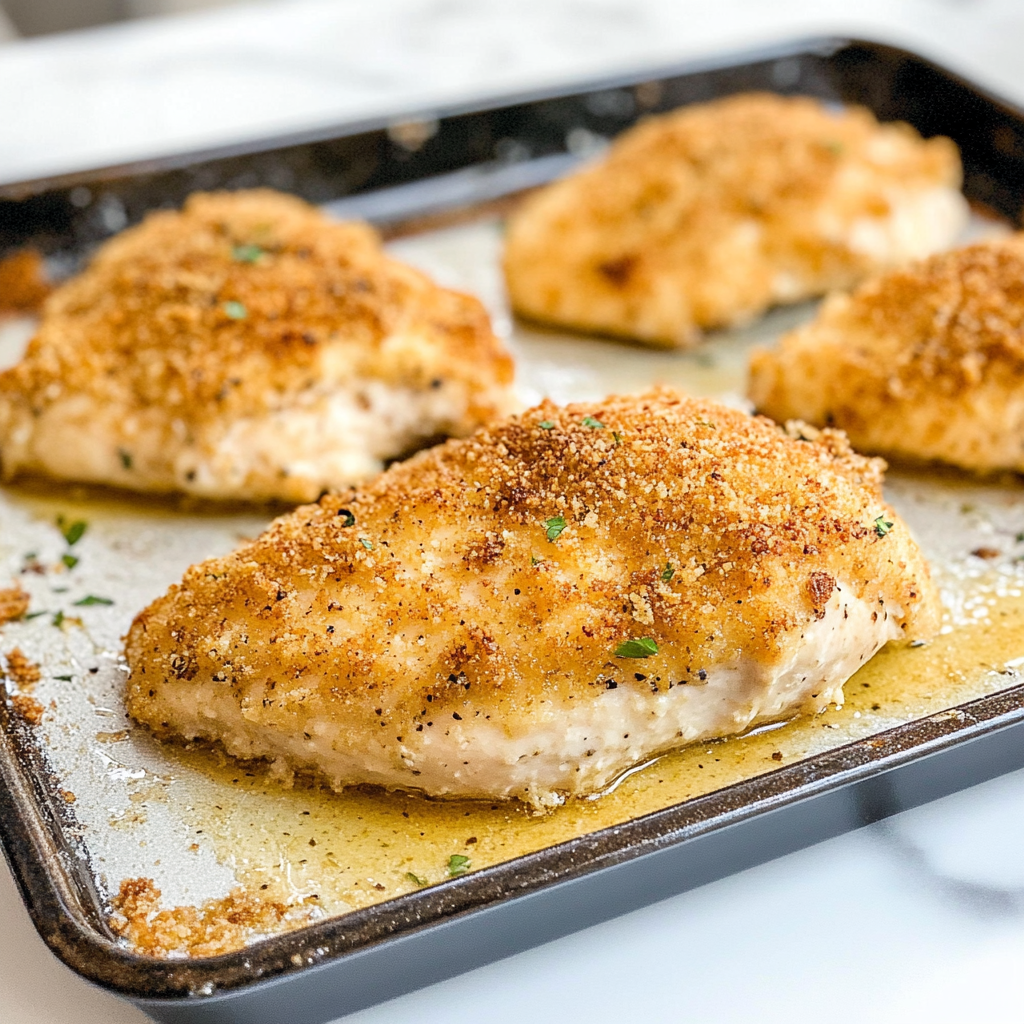 Homemade Chicken Shake and Bake