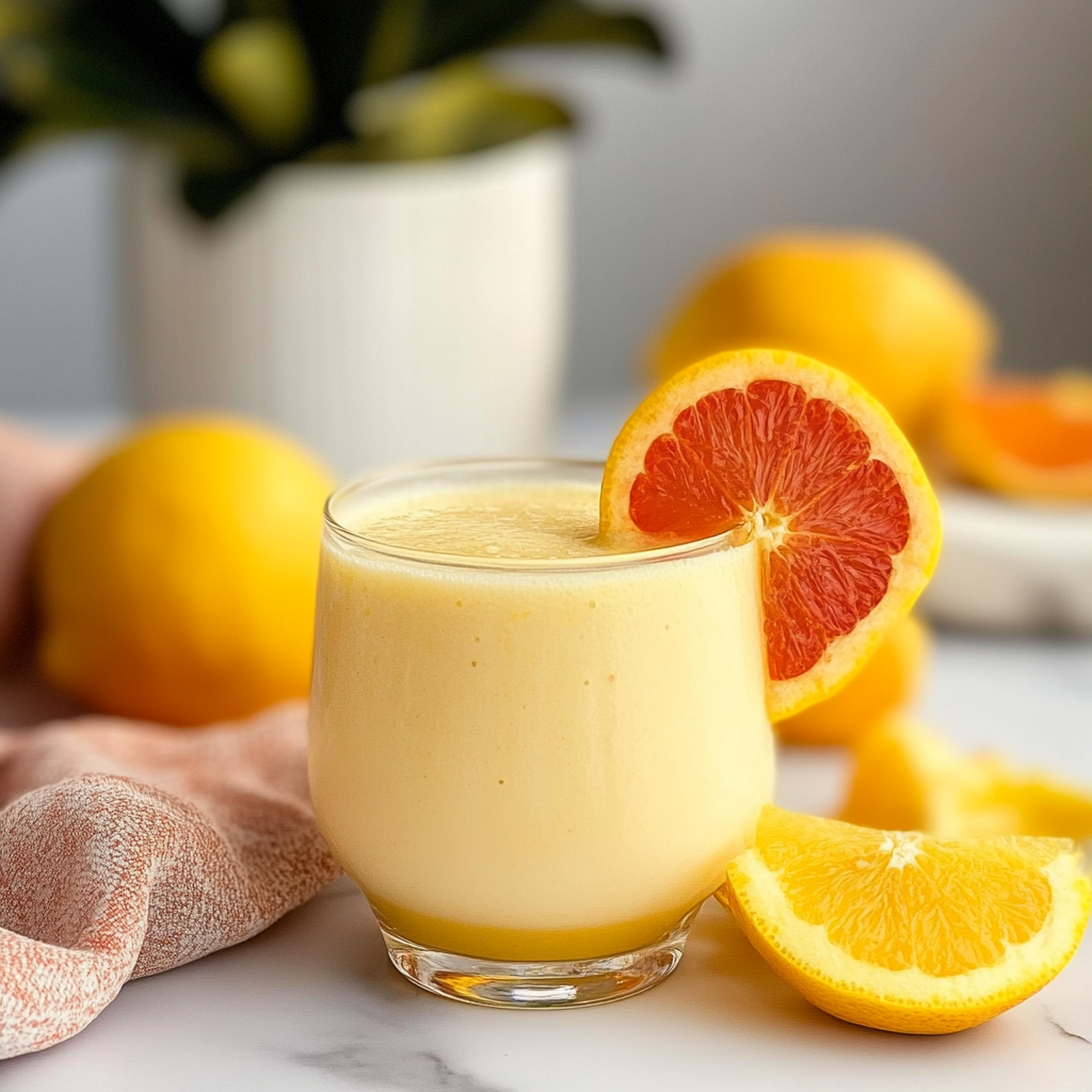Immune Boosting Sunshine Citrus Smoothie