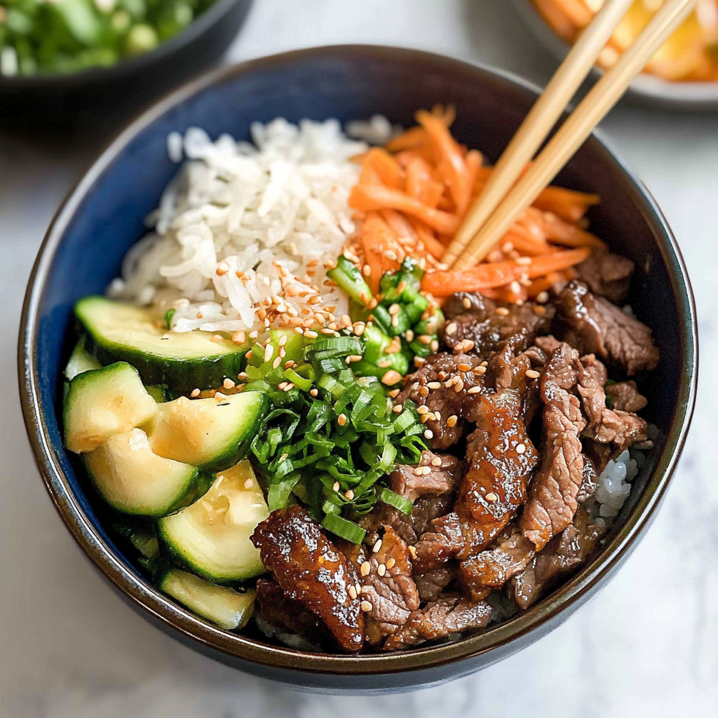 Korean Beef Steak Rice Bowl 1