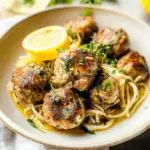 Lemon Chicken Piccata Meatballs 1
