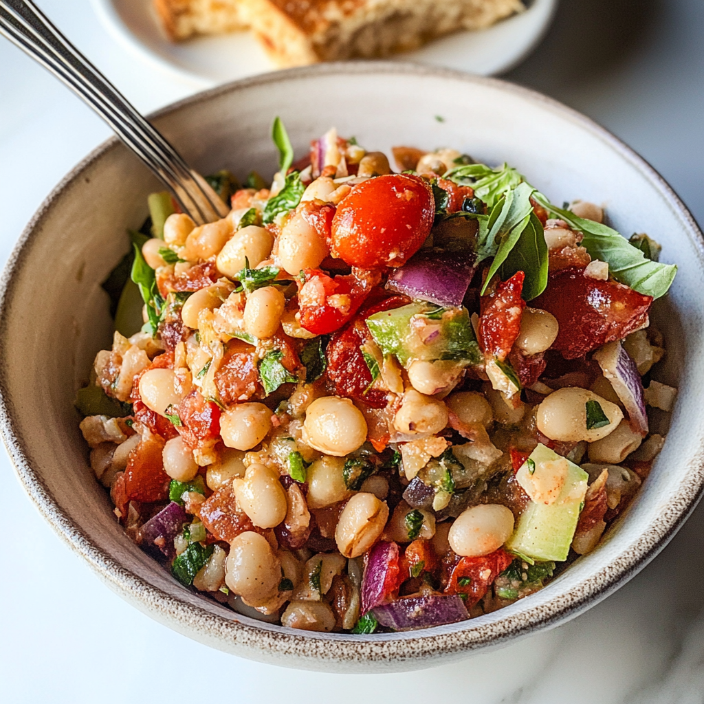 Mediterranean Bean Salad