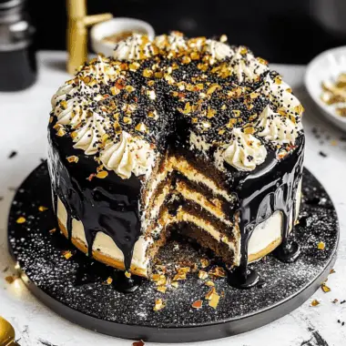 New Years Eve Party Cake 1