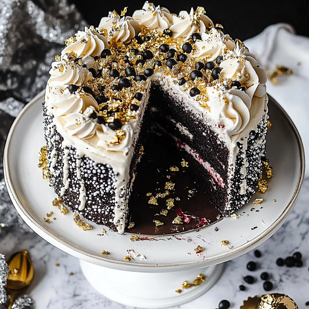 New Year’s Eve Party Cake