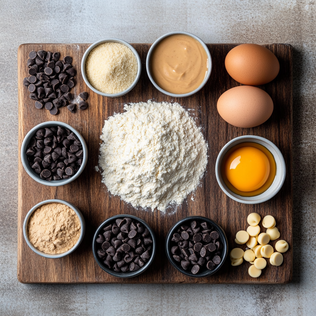 Peanut Butter Cup Cookies ingredients