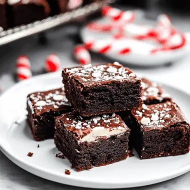 Peppermint Brownies 1