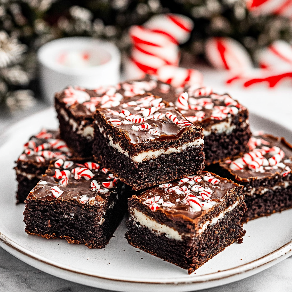 Peppermint Brownies
