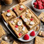 Santa Nutter Butter Cookie Bars 1