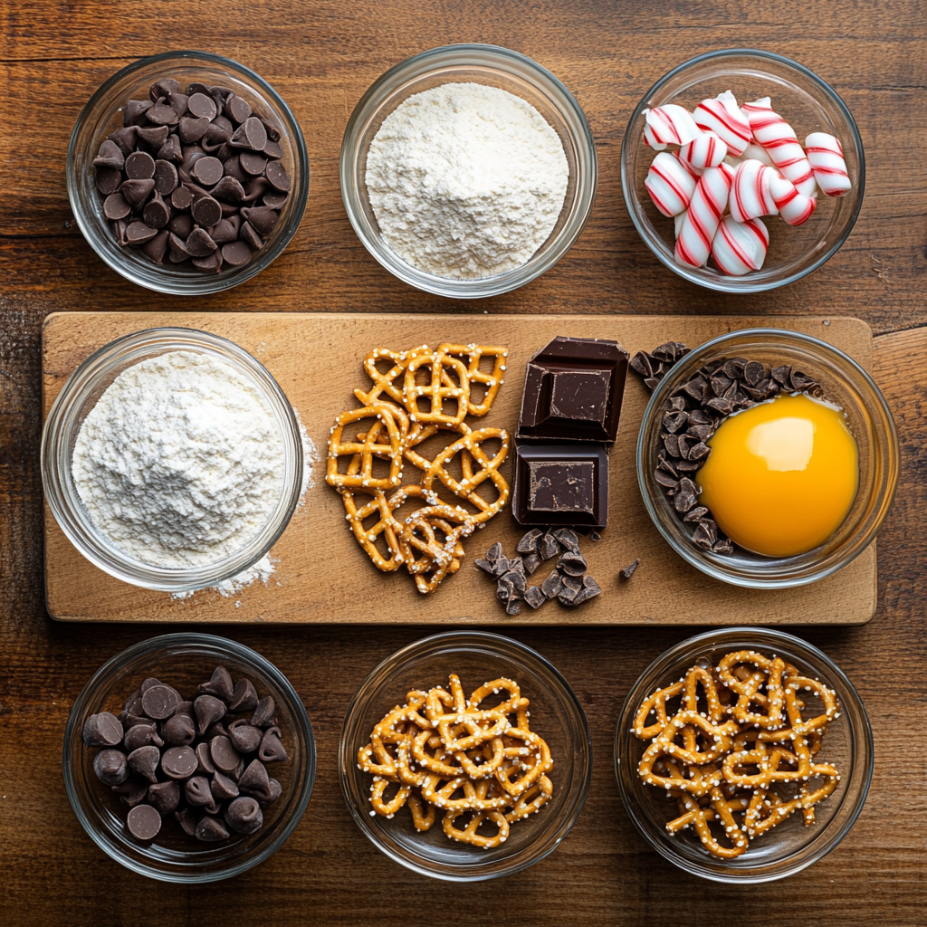 Santa’s Trash Cookies ingredients