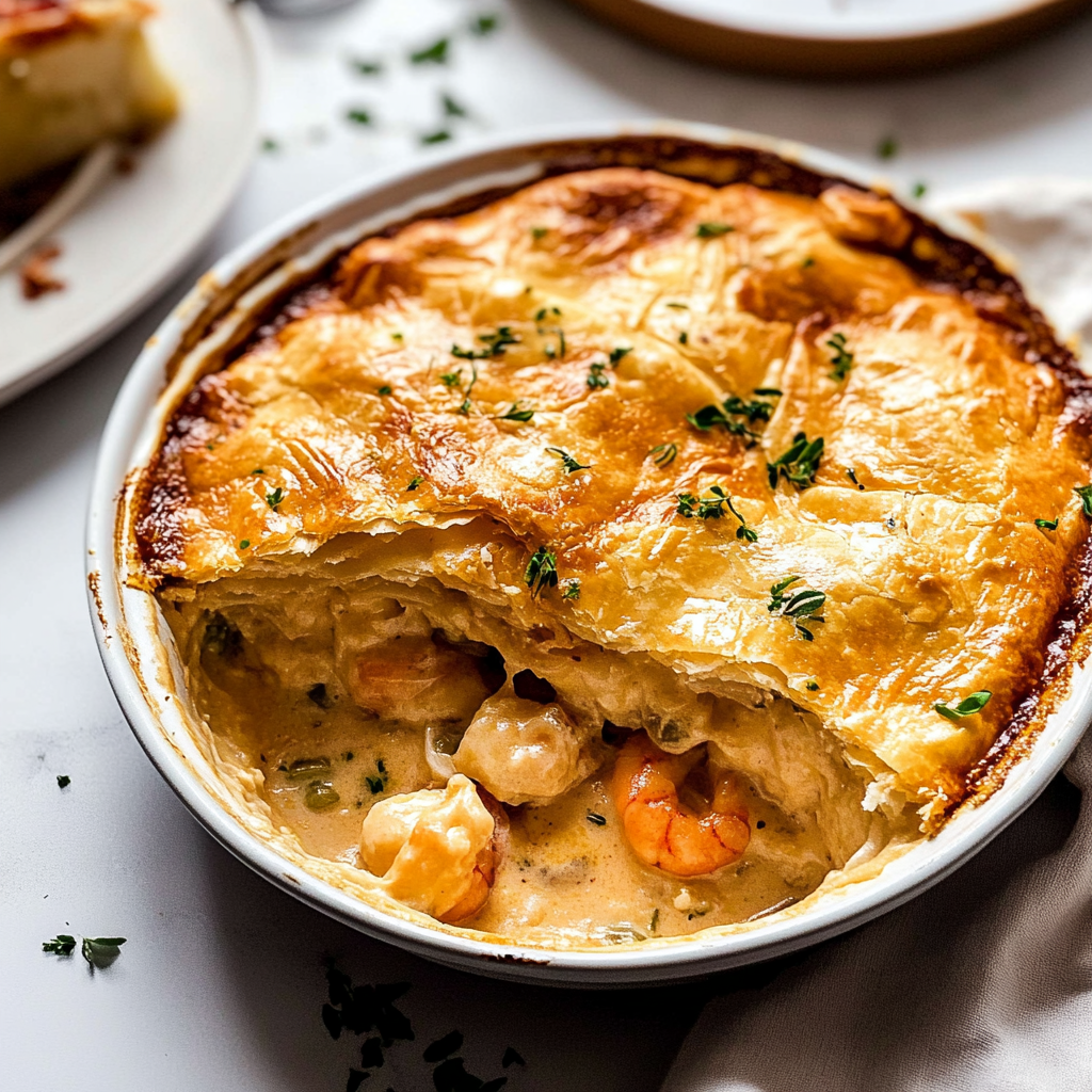 Seafood Pot Pie