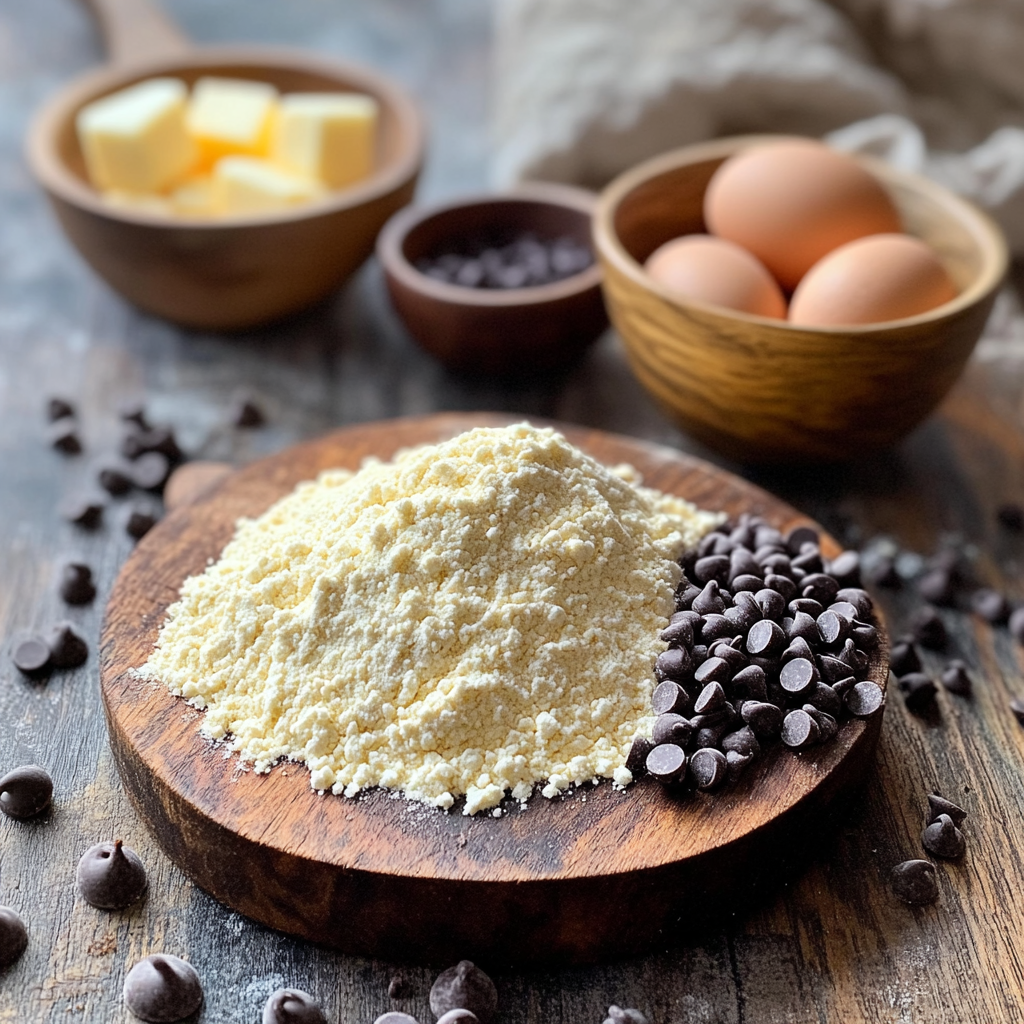 Sheet Pan Christmas Cookies ingredients