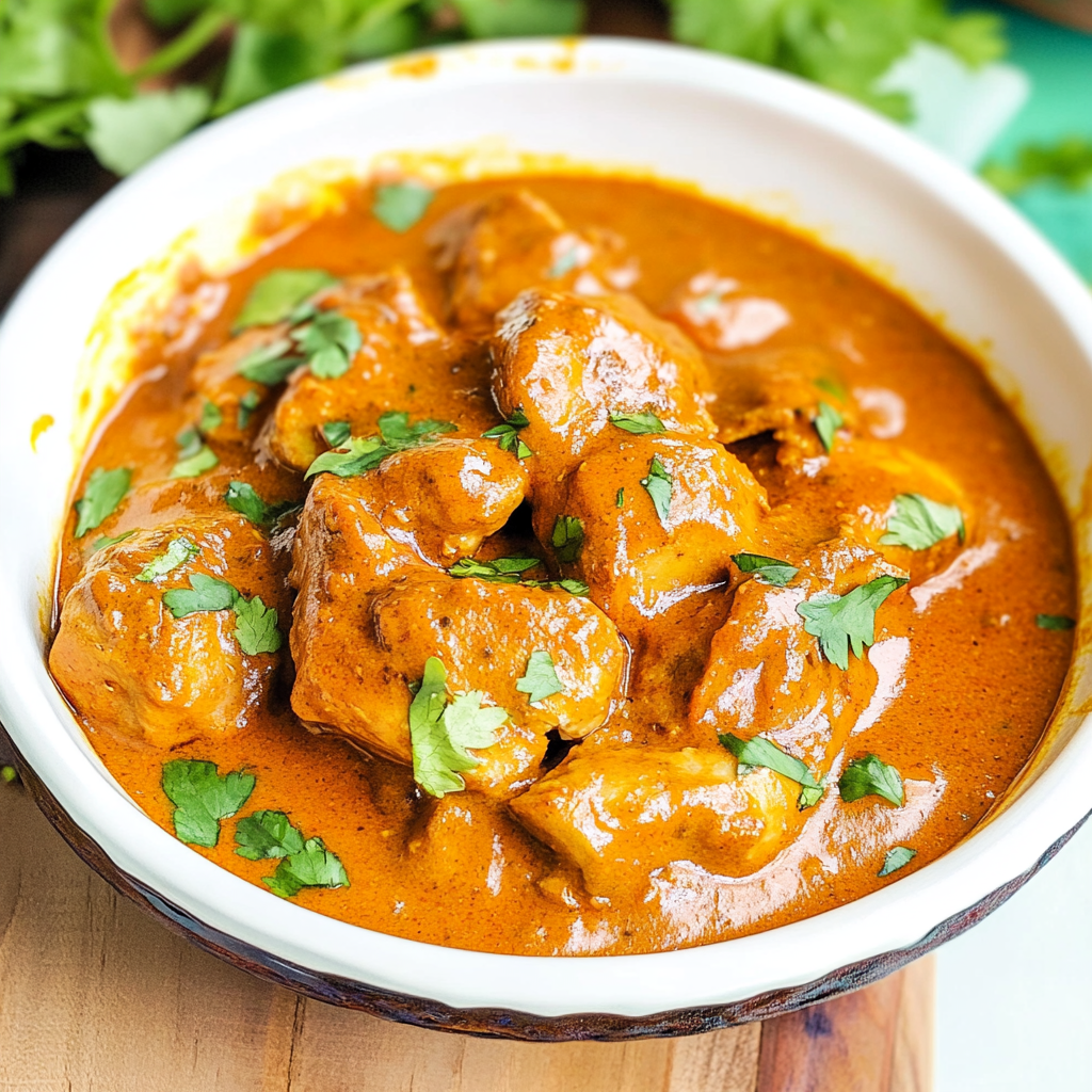 Slow Cooker Butter Chicken Recipe