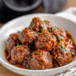 Slow Cooker Cranberry Meatballs 1