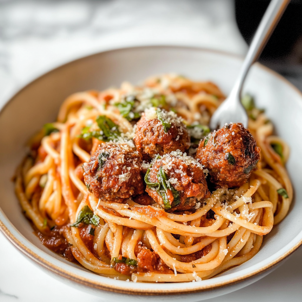 Spaghetti and Meatballs