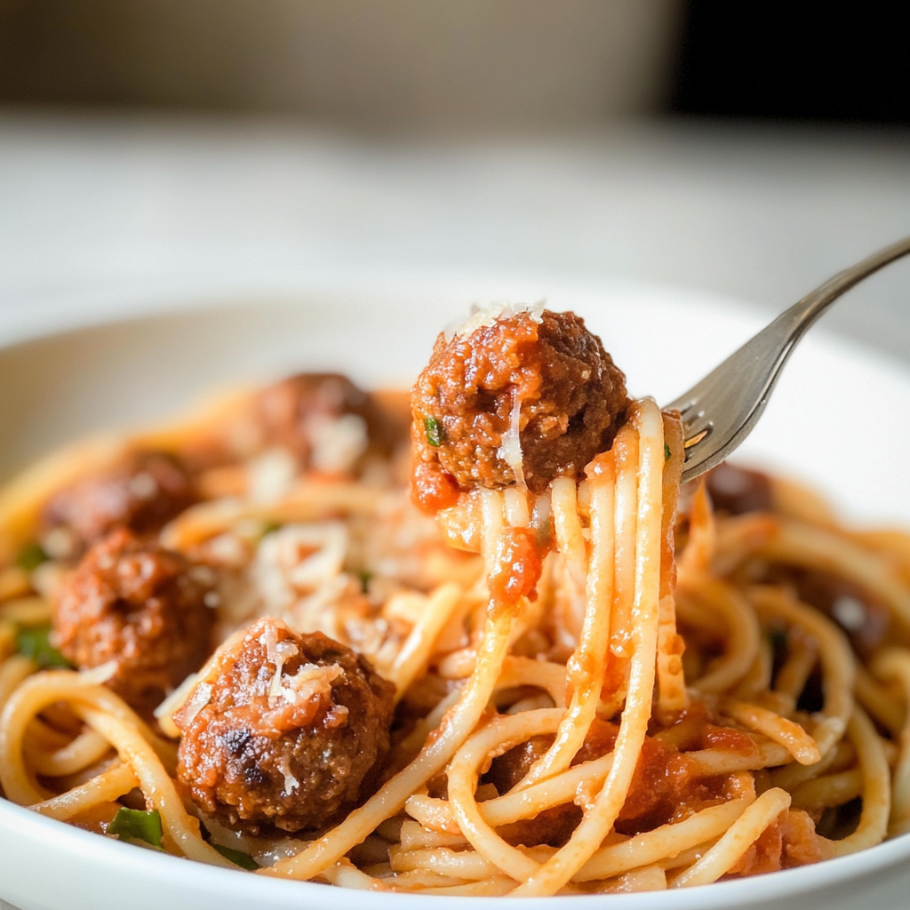 Spaghetti and Meatballs
